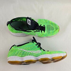 Nike Shoes Womens 9 Sneakers Flyknit Zoom Agility Volt Green Glow Lightweight